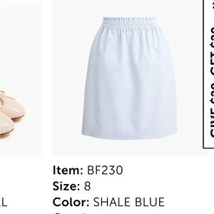 Jcrew skirt